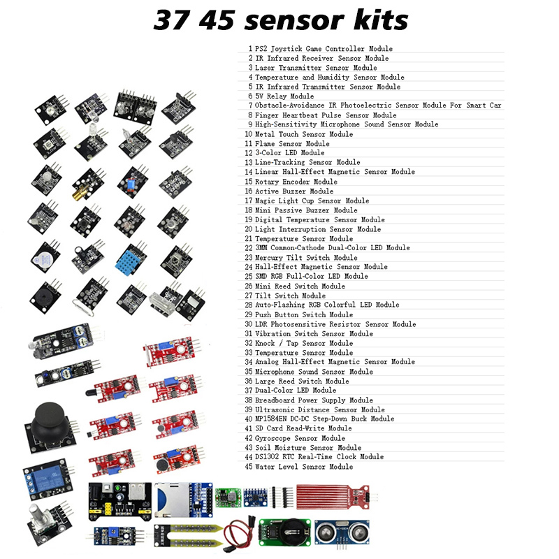 Dht11 - Kit de sensores: 45 sensores, 37