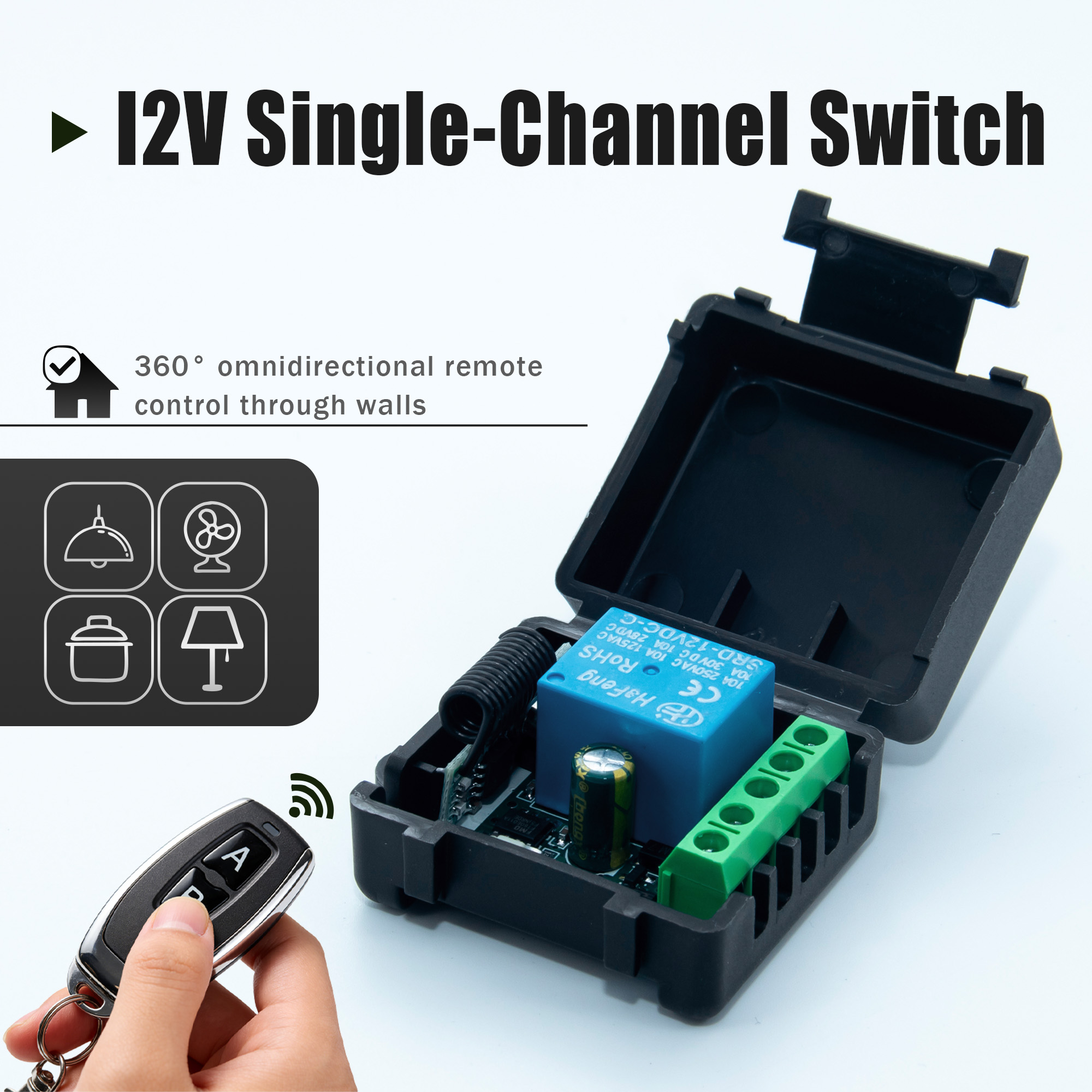 Ir Remote Module - Interruptor de Control Remoto Inalámbrico de