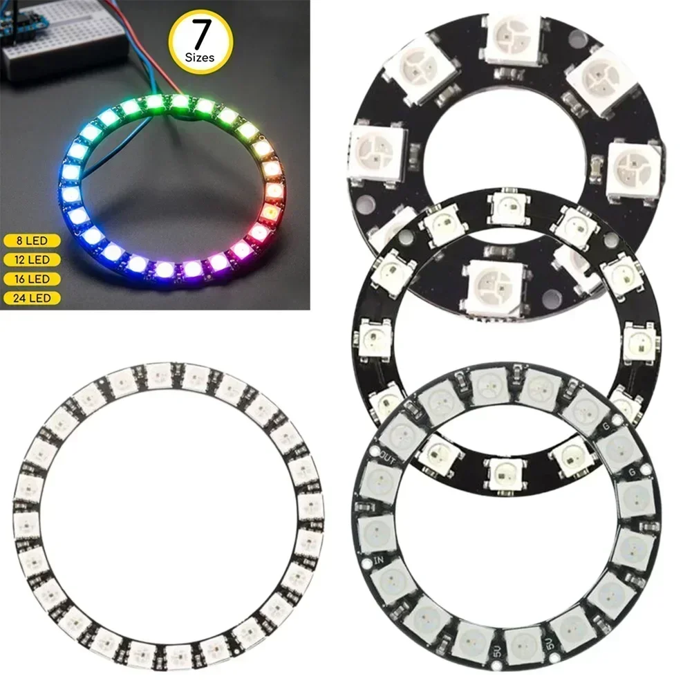 Neopixel - Anillo LED de 5V direccionable Individual
