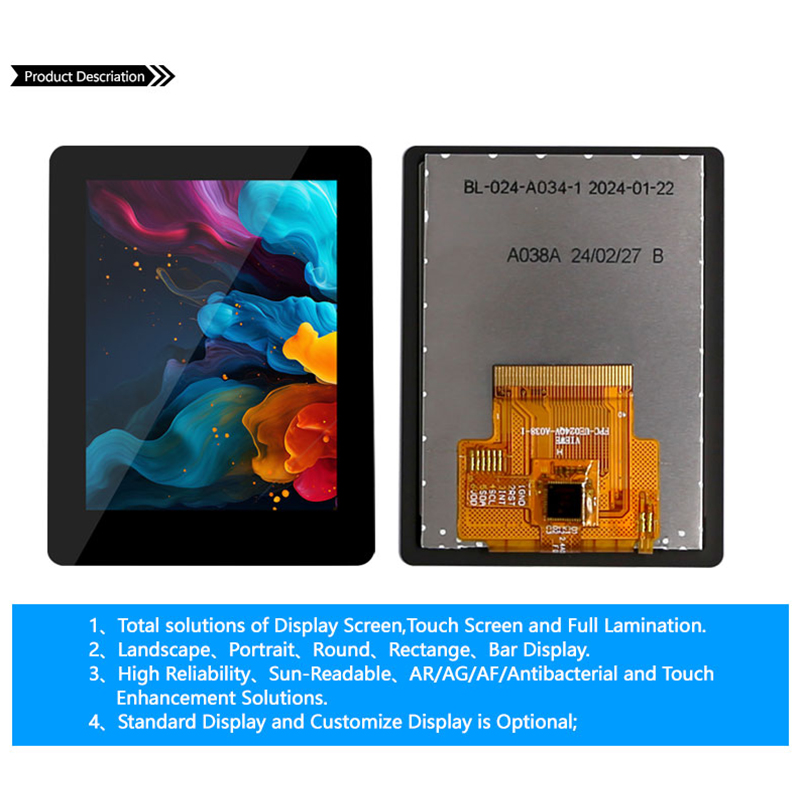 Tft Display 2.4 - 2,4 pulgadas 240X320 IPS MCU SPI
