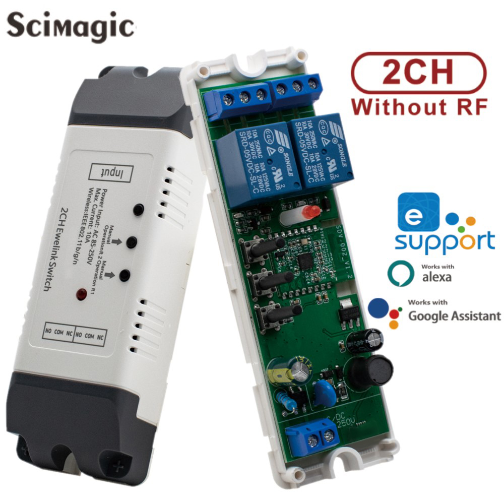 Relay Module 4 Channel - 2CH Wifi Smart Switch Módulo Relé