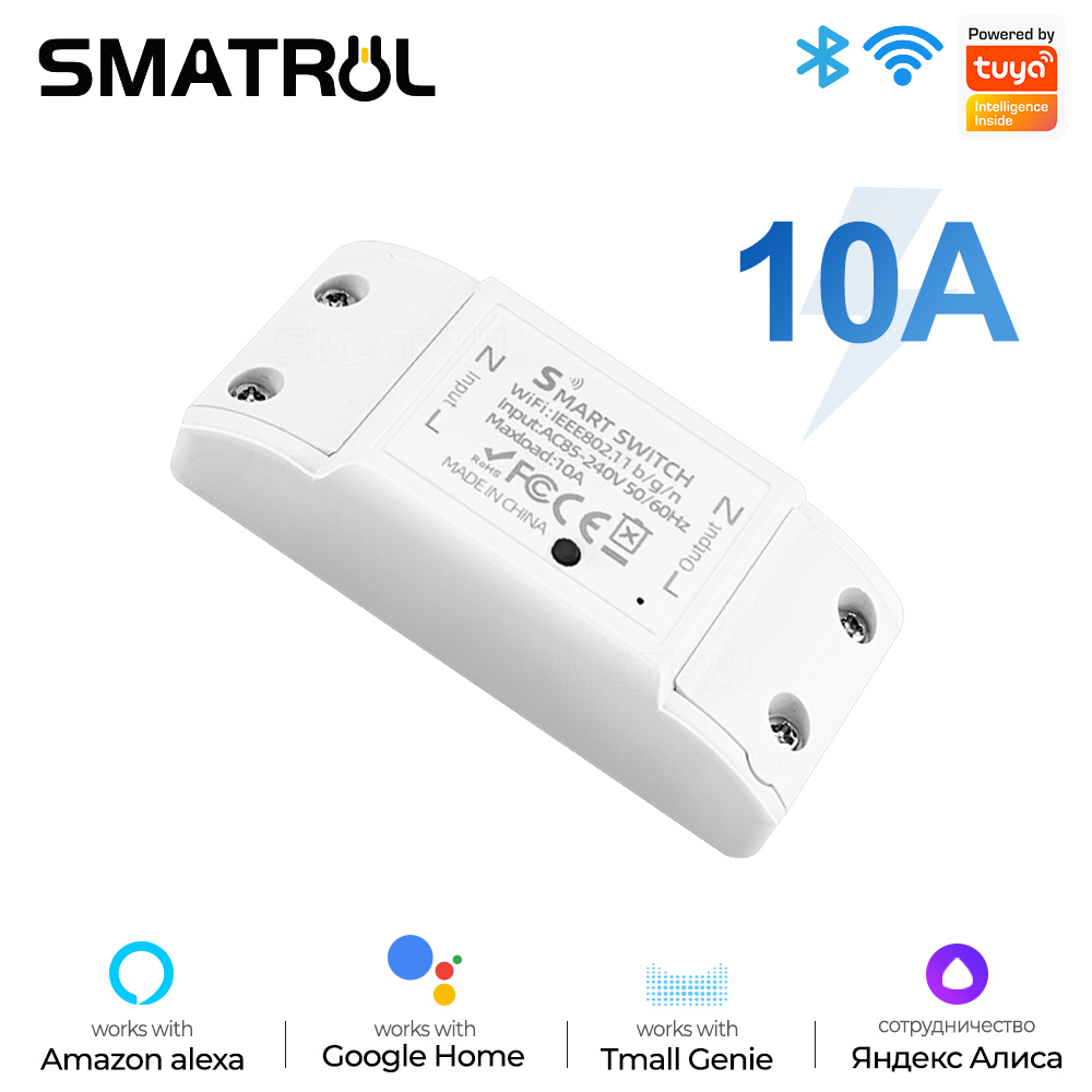 Relay Module 1 Channel - SMATRUL-interruptor de luz con WiFi para