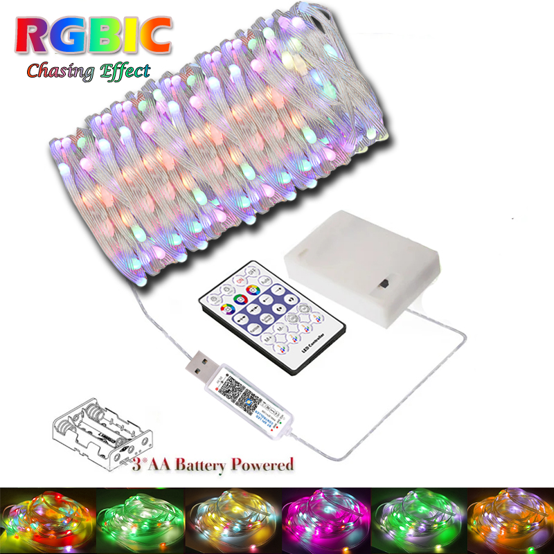 Ws2812B - Cadena de luces de hadas inteligente