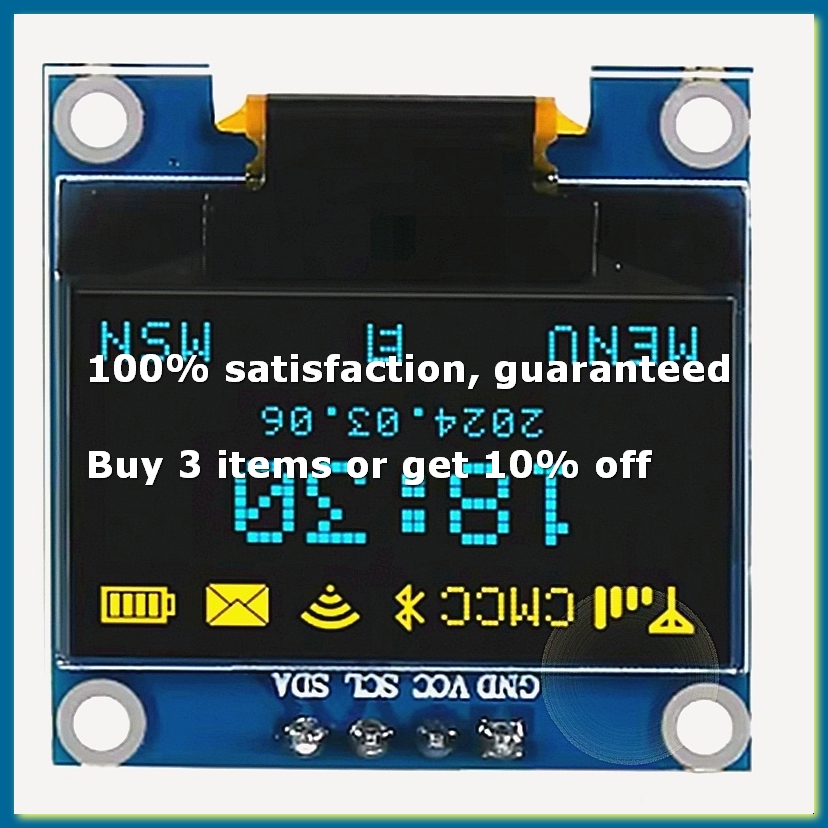 Oled Display 0.96 - Módulo de Pantalla OLED de 0.96