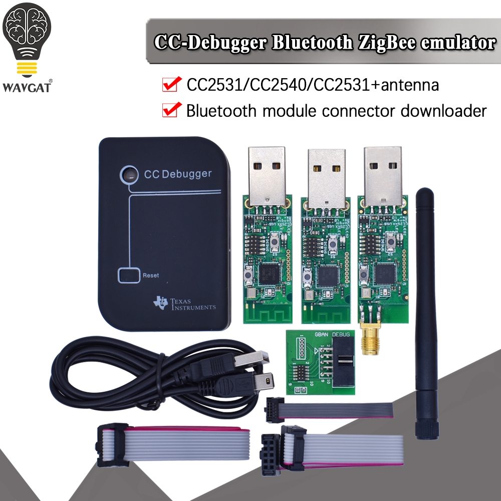 Zigbee Cc2531 - Emulador CC2531 Zigbee, depurador CC, programador