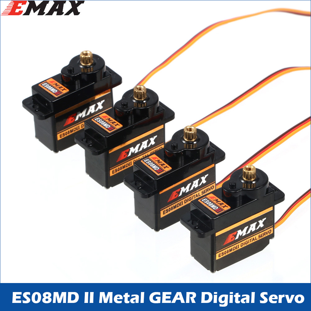 Servo Sg90 - 2/4/10 piezas EMAX ES08MD II Servo
