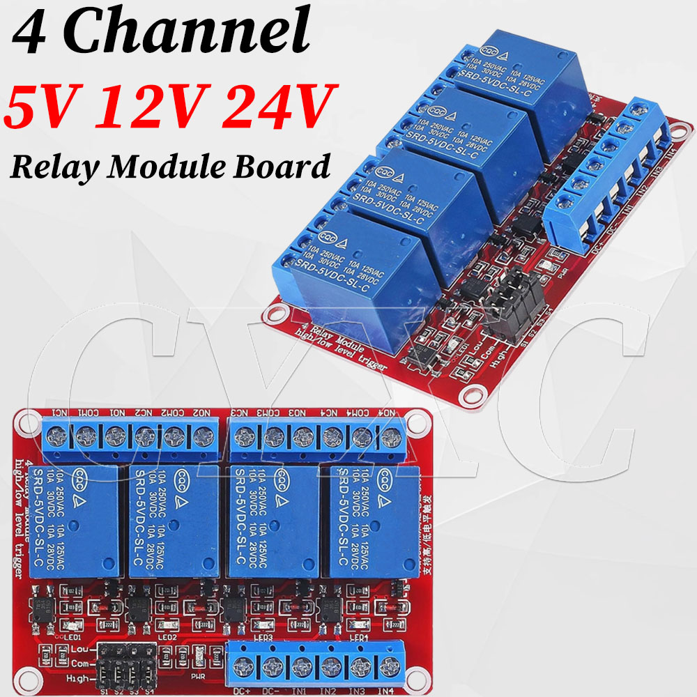Relay Module 4 Channel - Módulo de relé de 4 canales,
