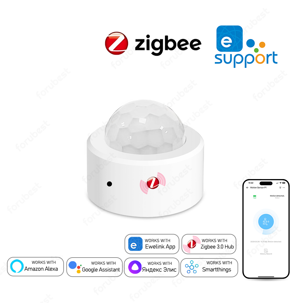 Pir Motion Sensor - Zigbee 3,0 Sensor de movimiento humano