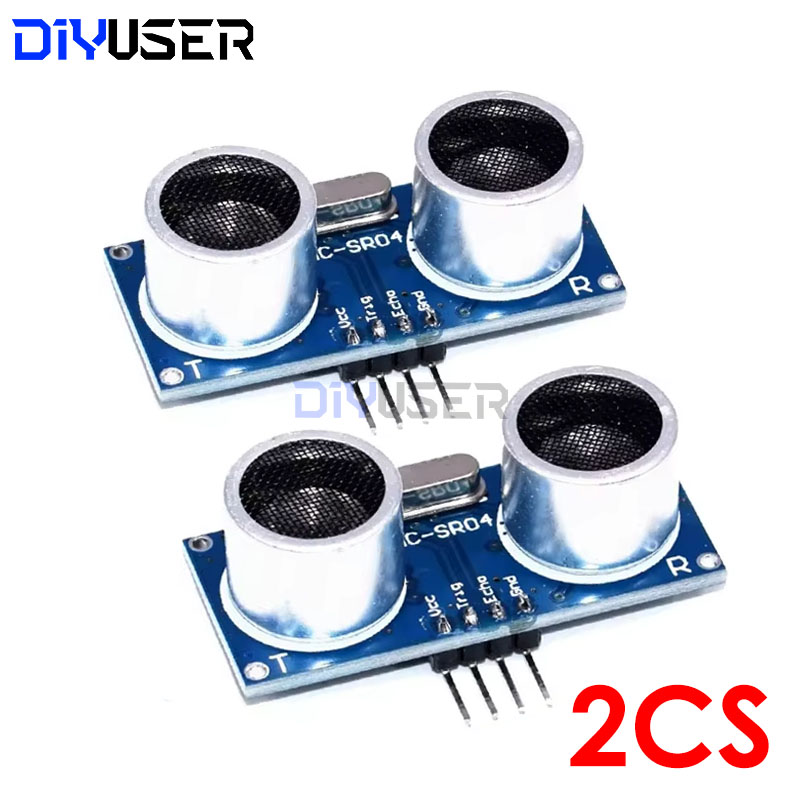 Ultrasonic Sensor Hc-Sr04 - DIYUSER - 2 Módulos Ultrasónicos HC-SR04,