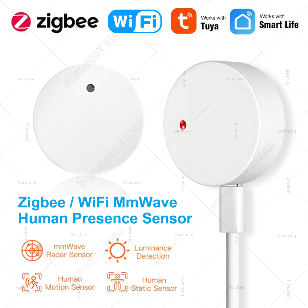 Pir Motion Sensor - ZigBee Wifi MmWave presencia humana Sensor