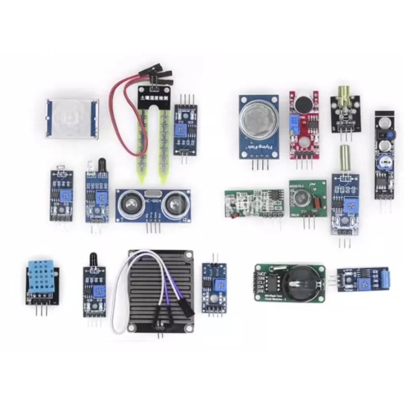 Kit de sensores: 45 sensores,  - Dht11 reseña y precio