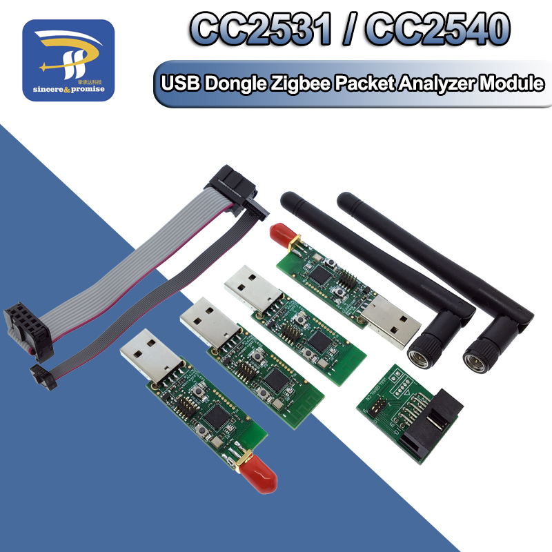 Módulo analizador de protocolo - Zigbee Cc2531 reseña y precio