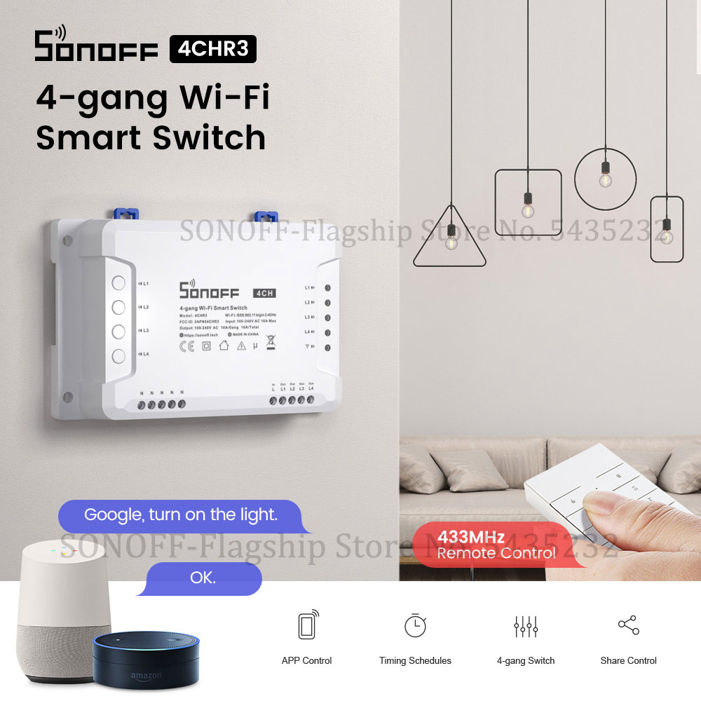 SONOFF-Módulo de relé de Contr - Relay Module 1 Channel reseña y precio