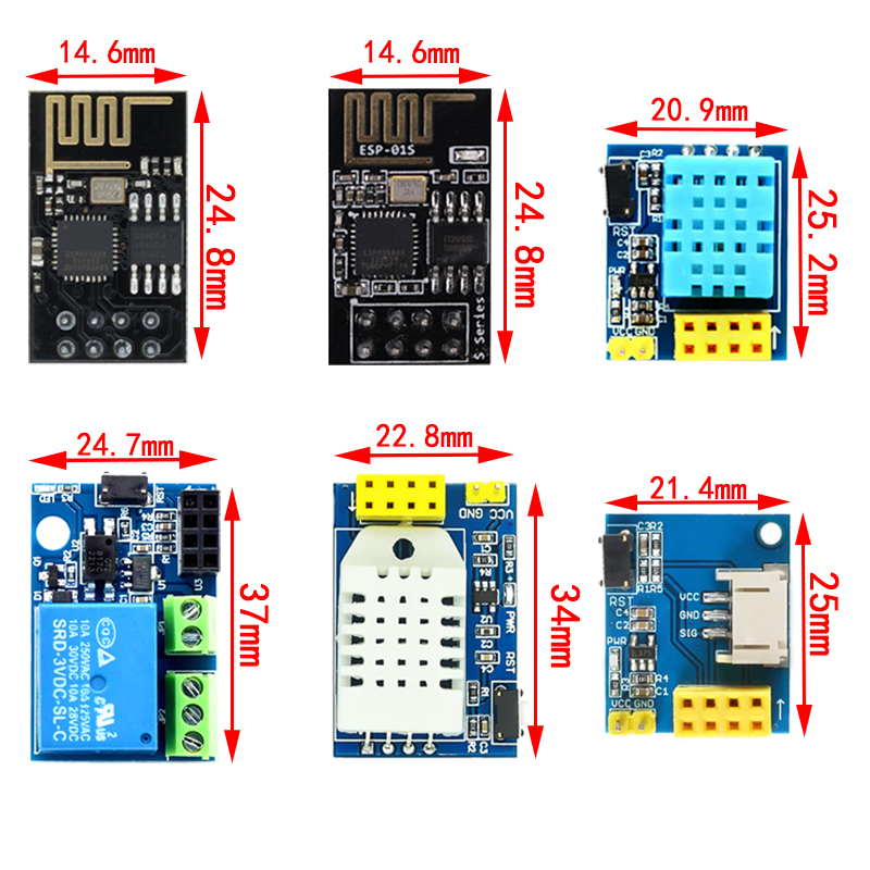 Módulo de relé WiFi ESP8266, C - Ds18B20 reseña y precio