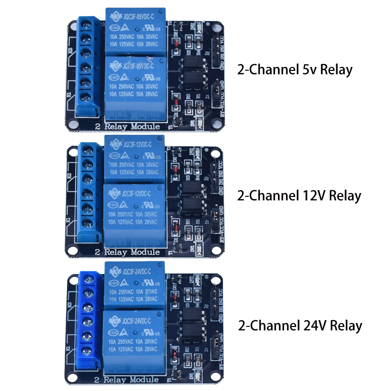 Módulo de Relés de 1, 2, 4, 6  - Relay Module 4 Channel reseña y precio