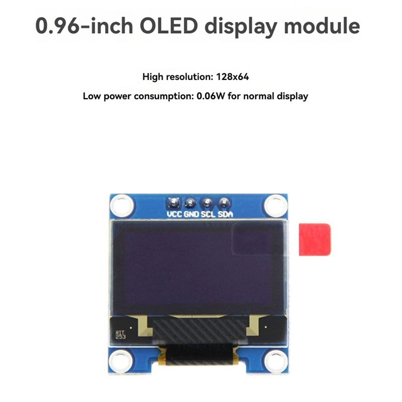 AY14 - Módulo OLED I2C SSD de  - Oled Display 0.96 reseña y precio