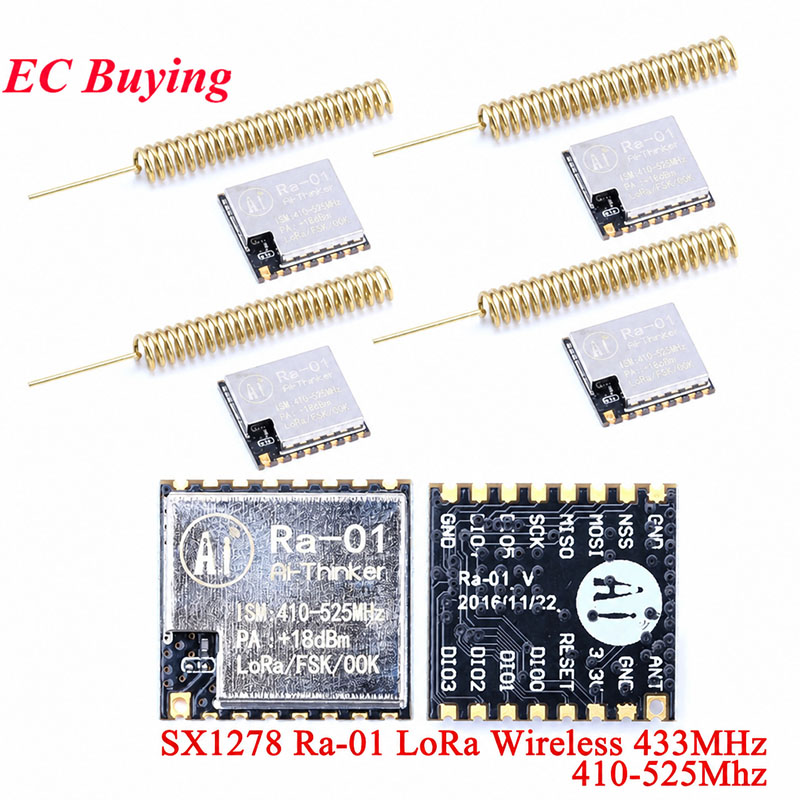 1-10 Uds Ra-01 SX1278 LoRa mód - Lora Sx1278 reseña y precio