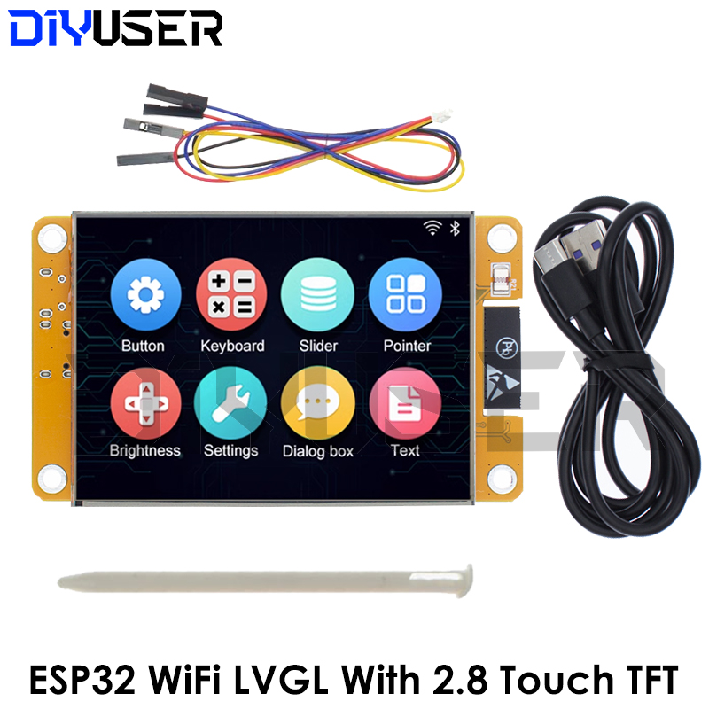 Placa de Desarrollo ESP32 LVGL - Tft Display 2.4 reseña y precio