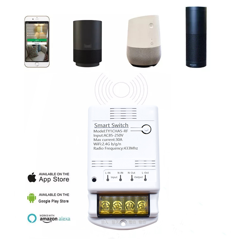 Módulo de relé Wifi 30A, inter - Ir Remote Module reseña y precio
