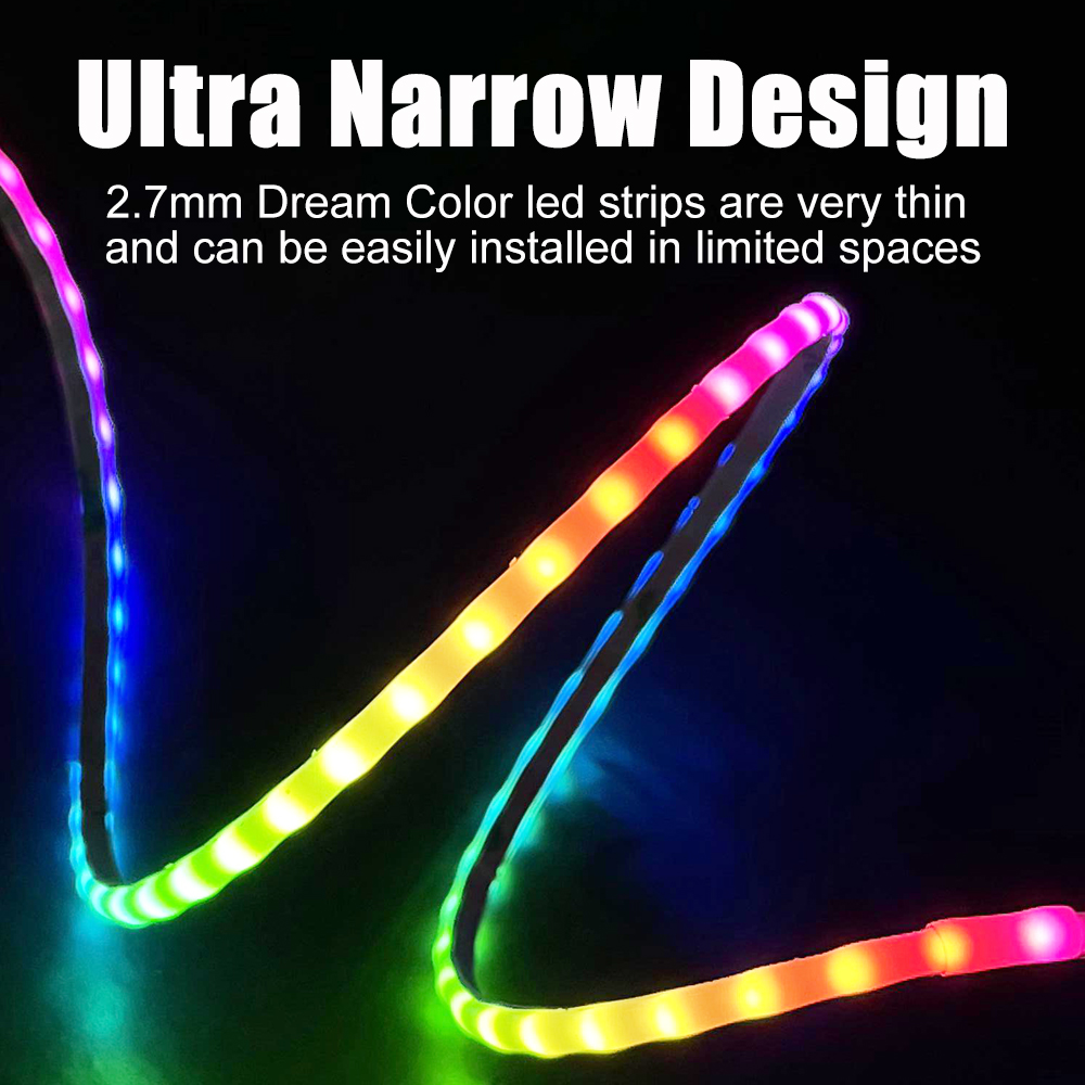 Tira de luces LED COB ultrestr - Neopixel reseña y precio
