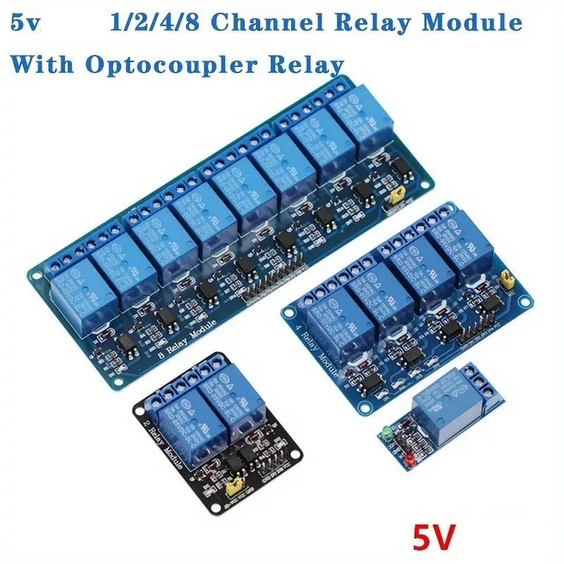 Módulo de relé de 5v de 1/2/4/ - Relay Module 4 Channel reseña y precio