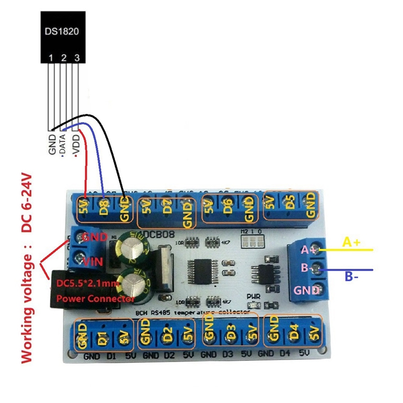 ELETECHSUP-Sensor de Control d - Ds18B20 reseña y precio