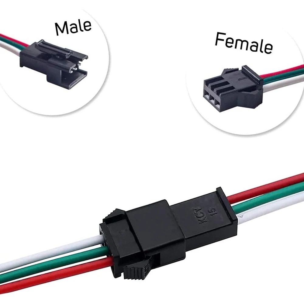 Cables de conector de extensió - Ws2812B reseña y precio