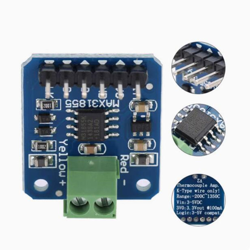 1PCS 5PCS MAX31855 Módulo de M - Thermocouple Module K Type reseña y precio