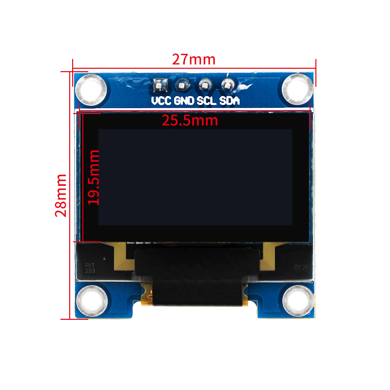 Pantalla de fuente OLED SSD130 - Oled Display 0.96 reseña y precio