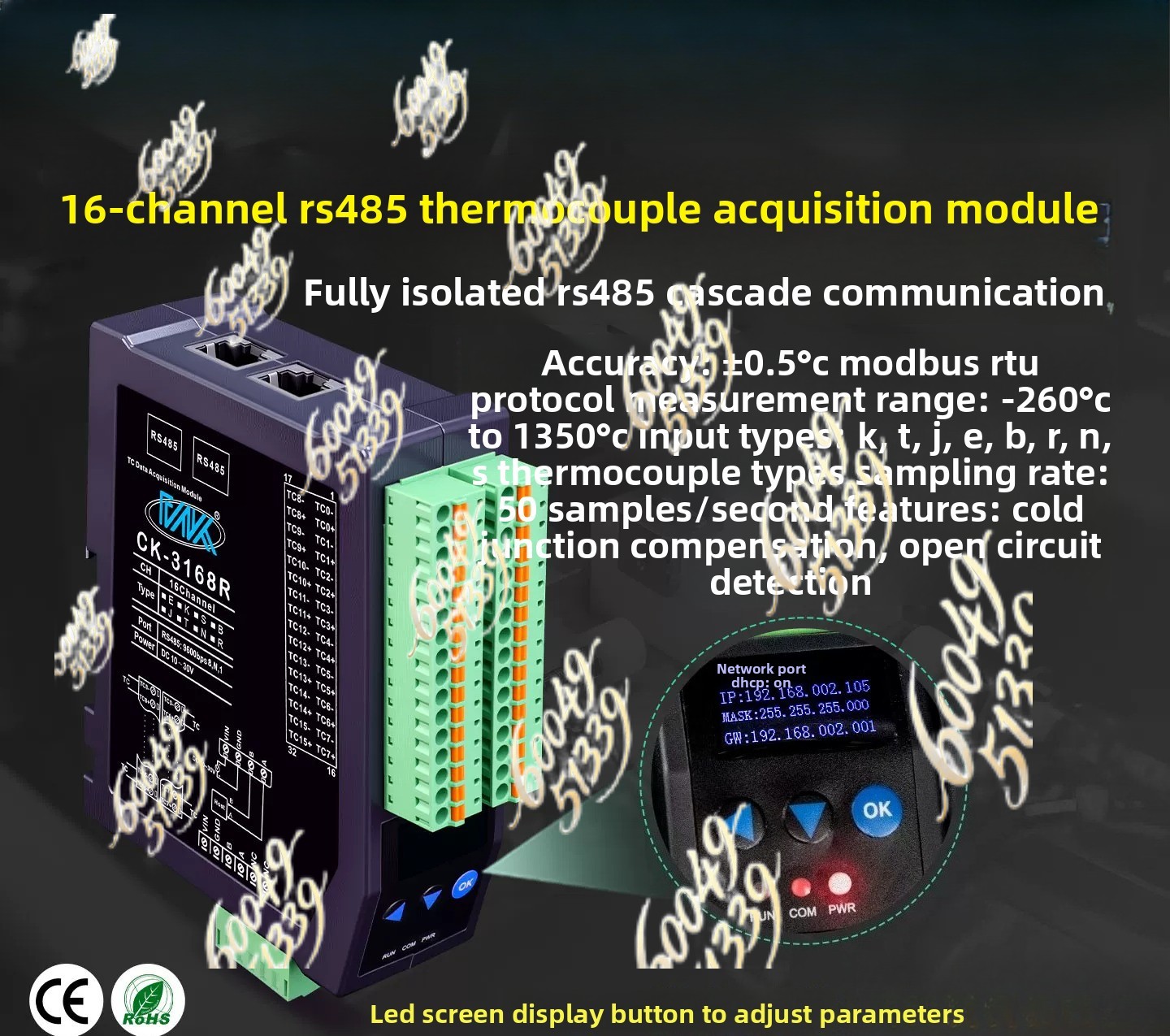Módulo de temperatura con term - Thermocouple Module K Type reseña y precio