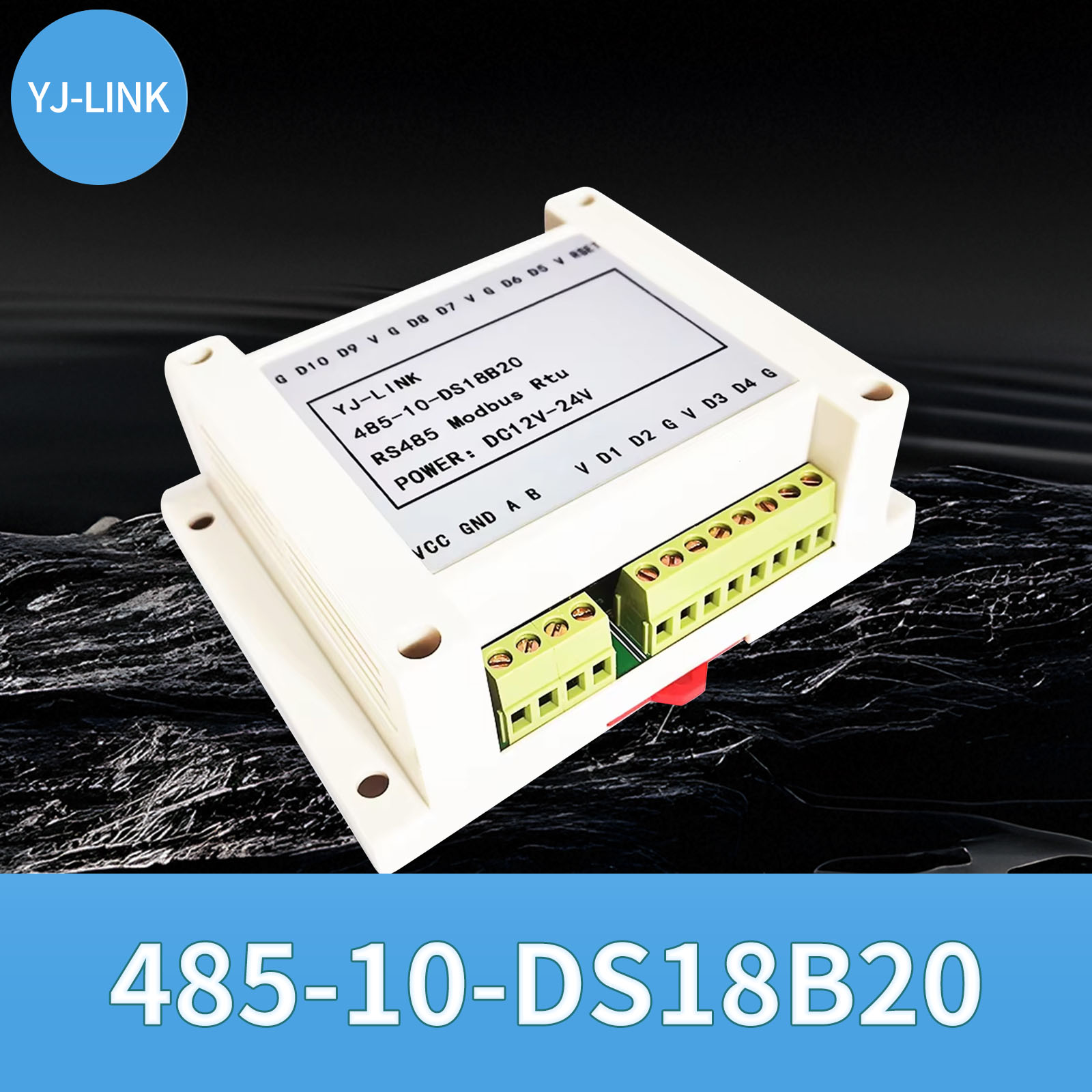 Módulo de adquisición de tempe - Ds18B20 reseña y precio