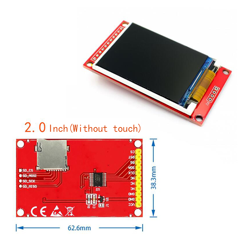 Módulo de pantalla LCD TFT a C - Ili9341 reseña y precio