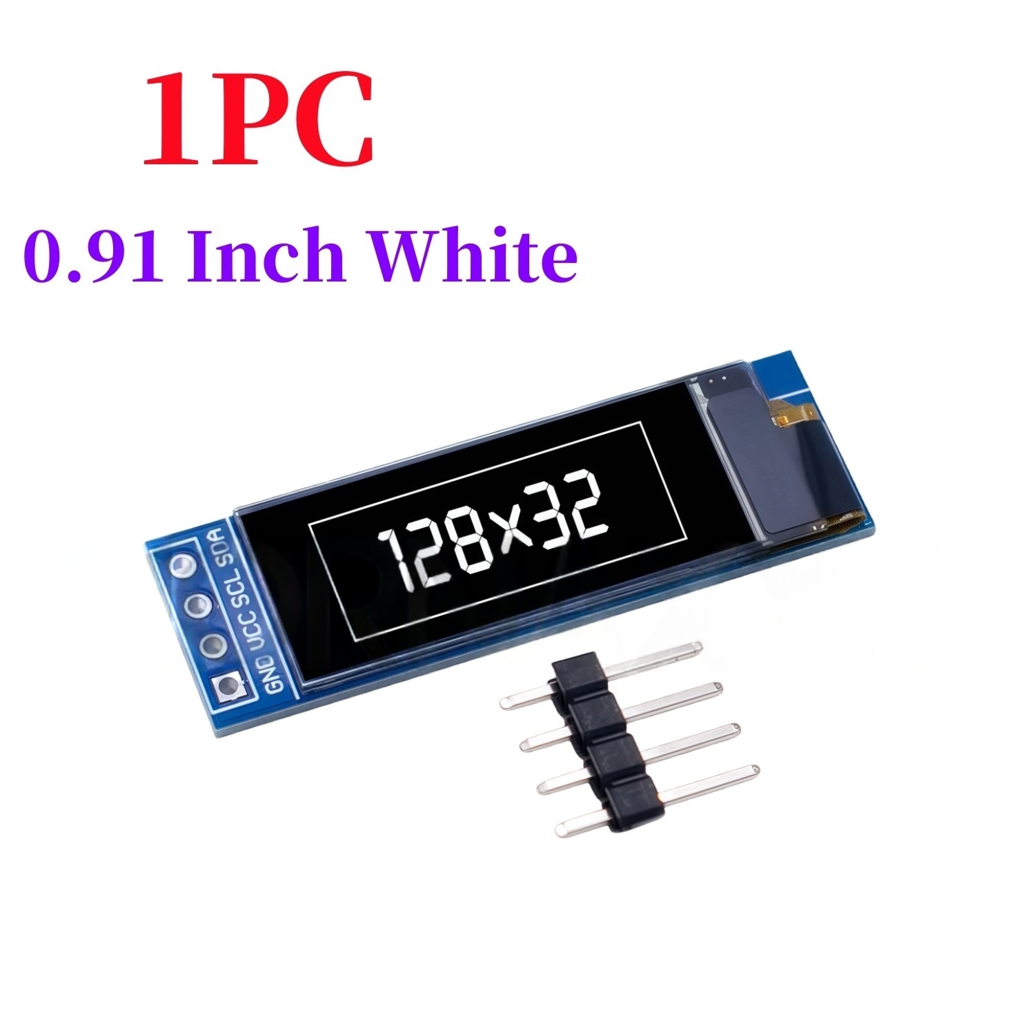 Pantalla OLED LCD Blanca/Azul  - Ssd1306 reseña y precio