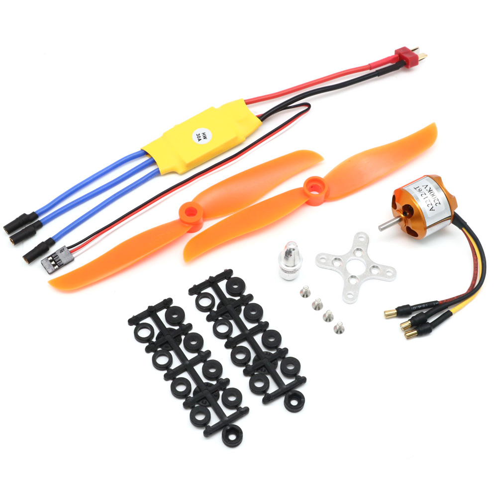 A2212 2212 2200KV Motor sin es - Servo Sg90 reseña y precio