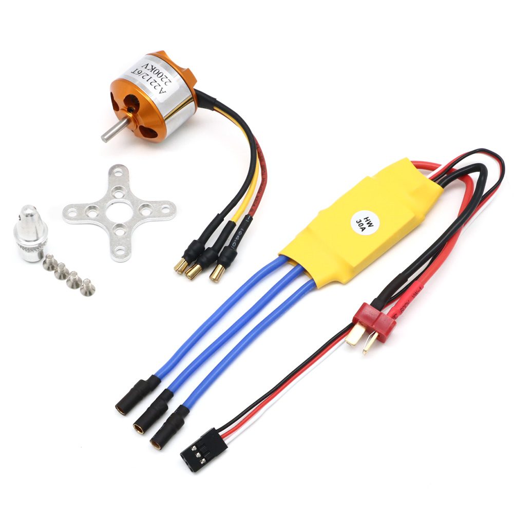 A2212 2212 2200KV Motor sin es - Servo Sg90 reseña y precio