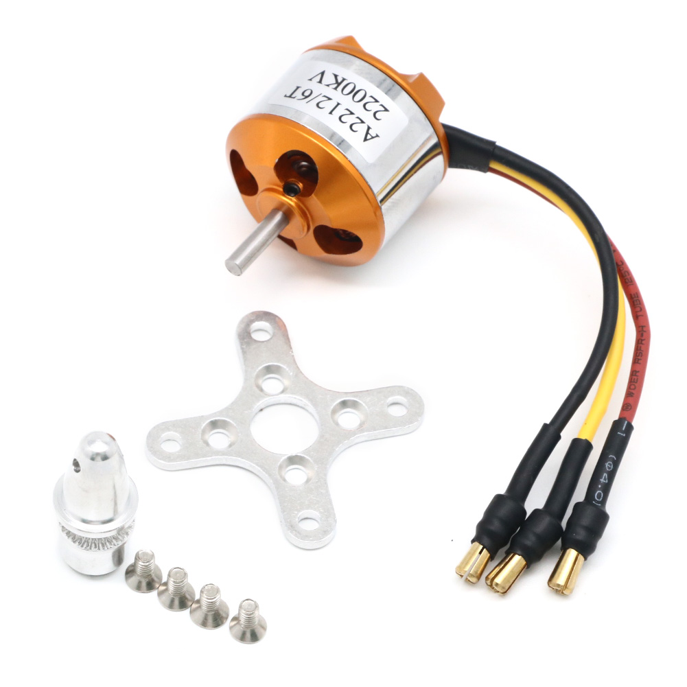 A2212 2212 2200KV Motor sin es - Servo Sg90 reseña y precio