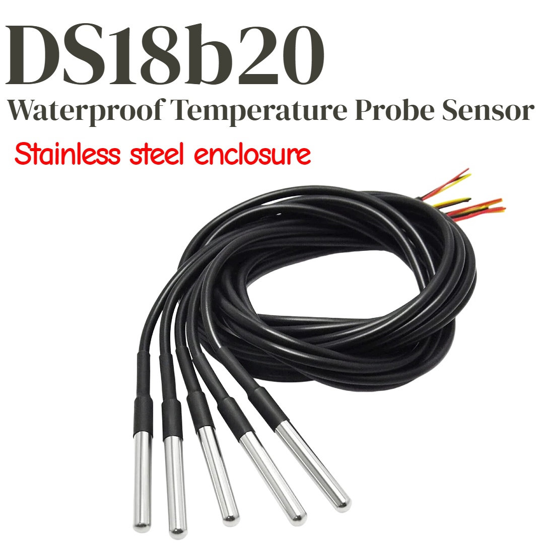 Sonda de Temperatura DS18b20,  - Ds18B20 reseña y precio