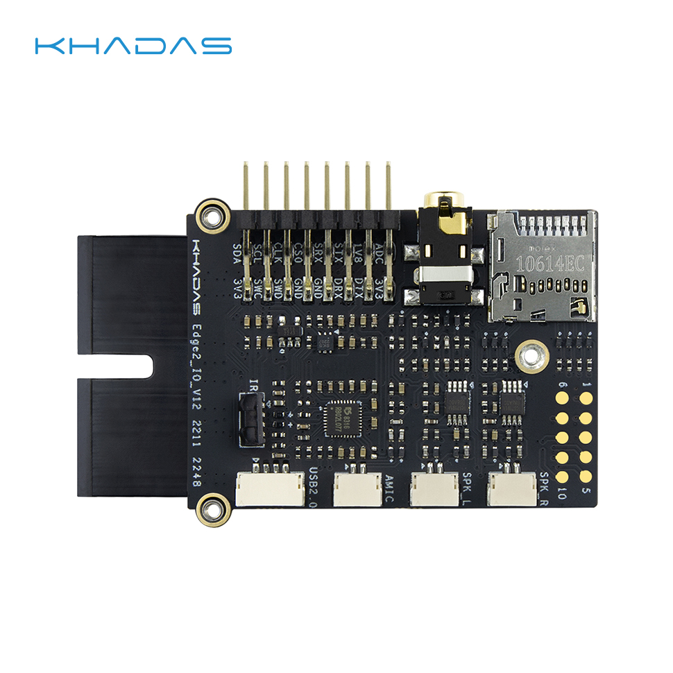 Khadas-módulo Edge2 IO con lec - Sd Card Module reseña y precio