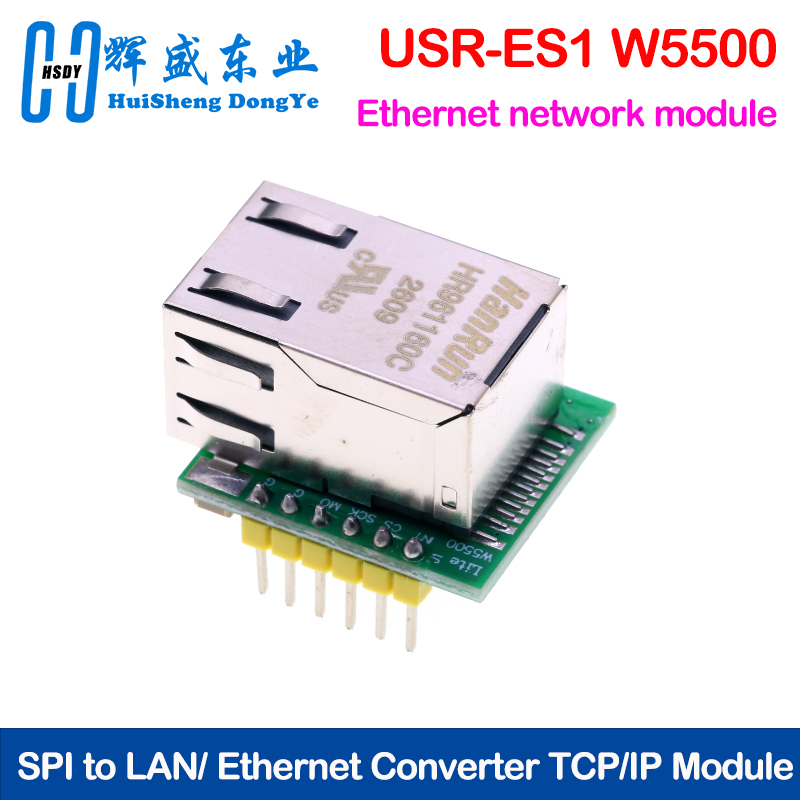 Módulo de Red Ethernet USR-ES1 - Ethernet W5500 reseña y precio