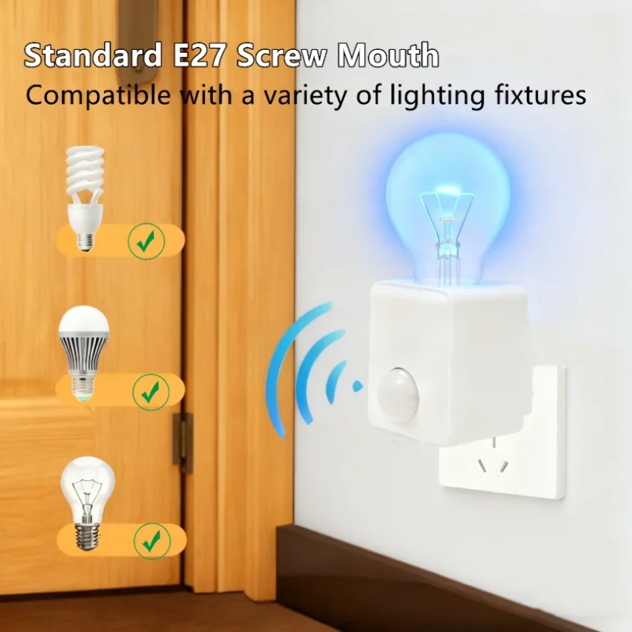 Base de Lámpara con Sensor de  - Pir Motion Sensor reseña y precio