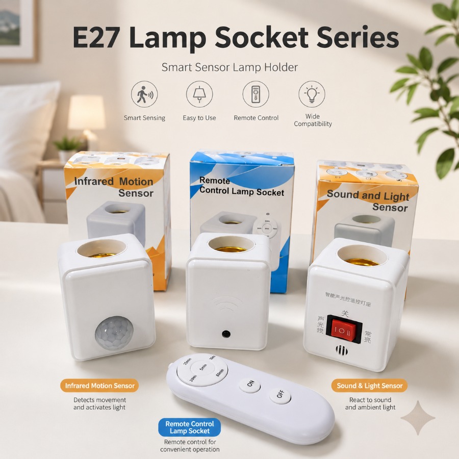 Enchufe EU/US E27 con Sensor d - Pir Motion Sensor reseña y precio
