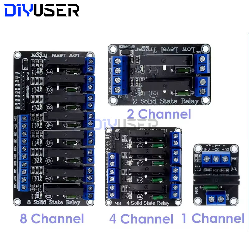 Módulo de Relé de Estado Sólid - Relay Module 4 Channel reseña y precio
