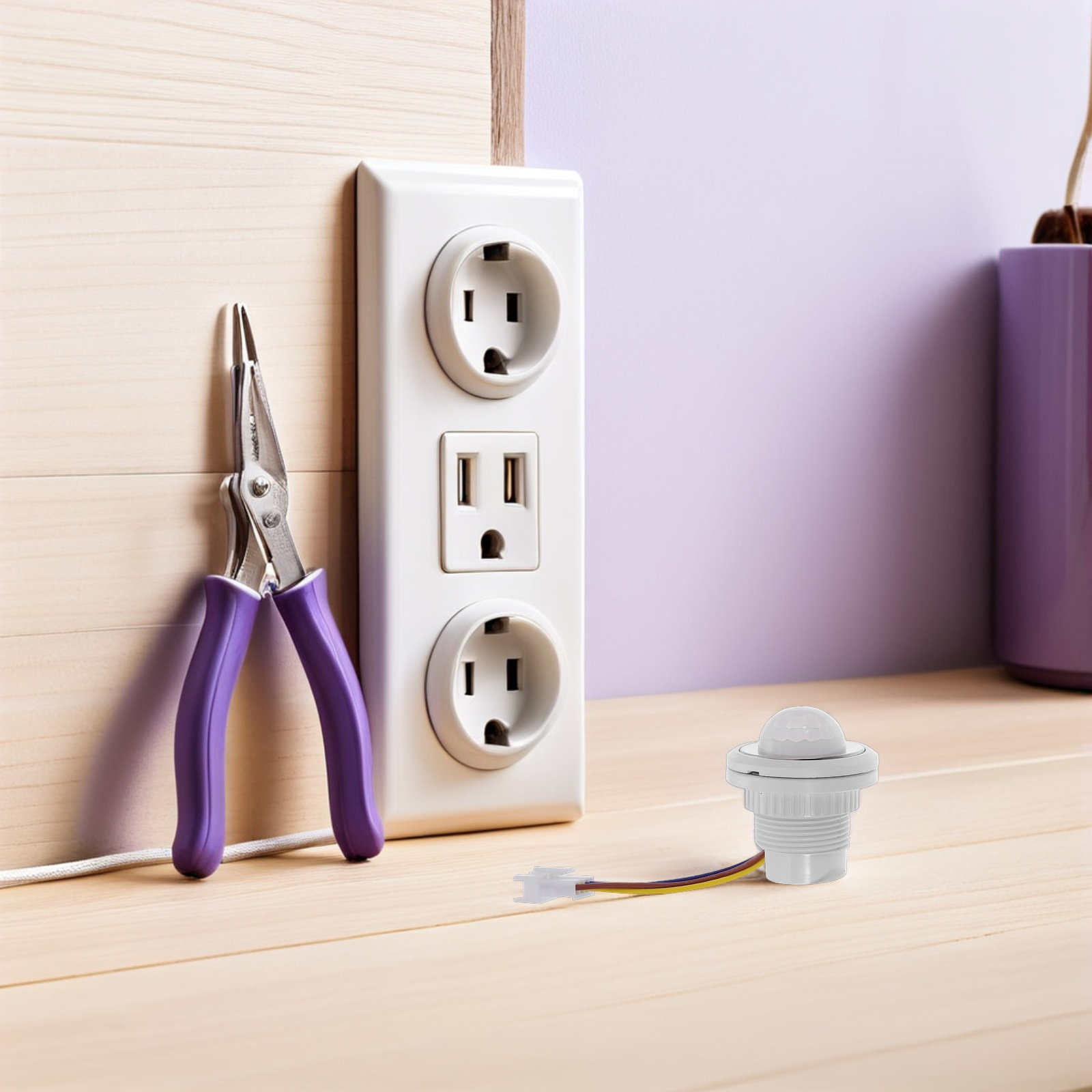 Interruptor de luz con sensor  - Pir Motion Sensor reseña y precio