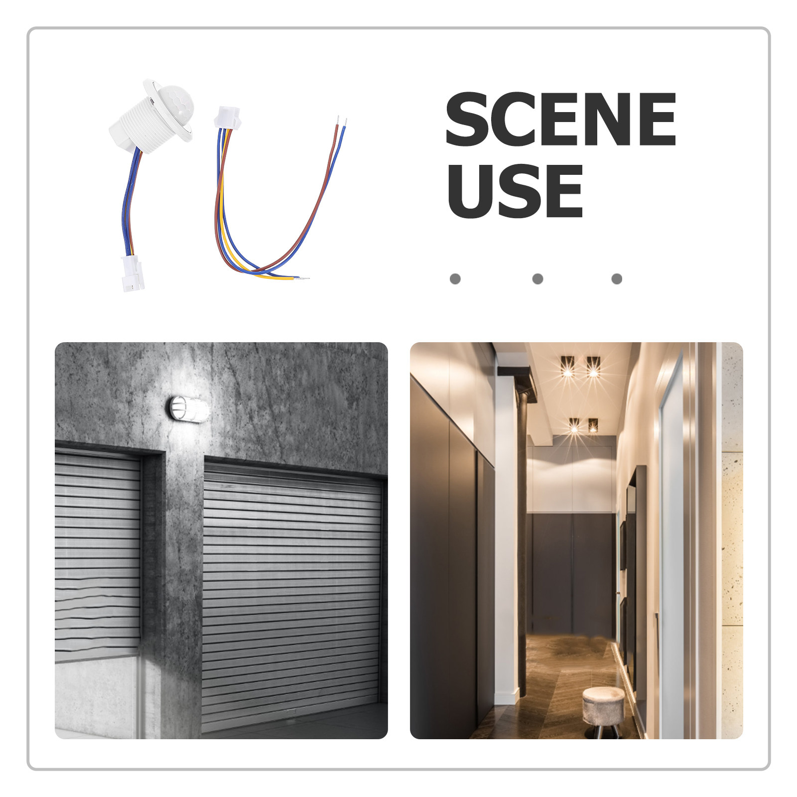 Interruptor de luz con sensor  - Pir Motion Sensor reseña y precio