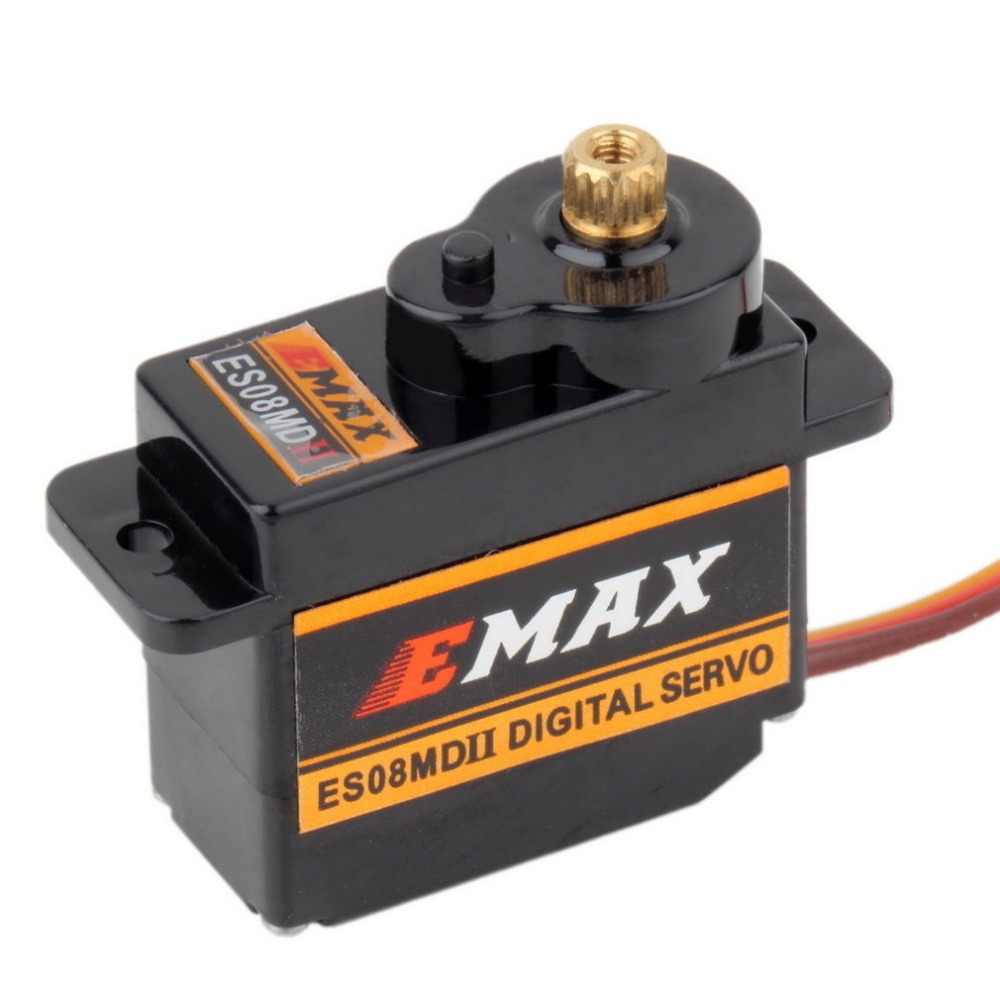 Servo Digital EMAX ES08MDII ES - Servo Sg90 reseña y precio
