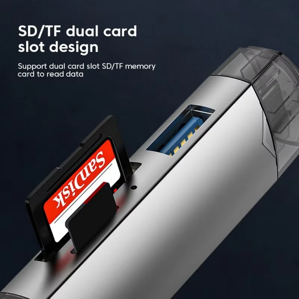 Lector de tarjetas USB 3.0 OTG - Sd Card Module reseña y precio