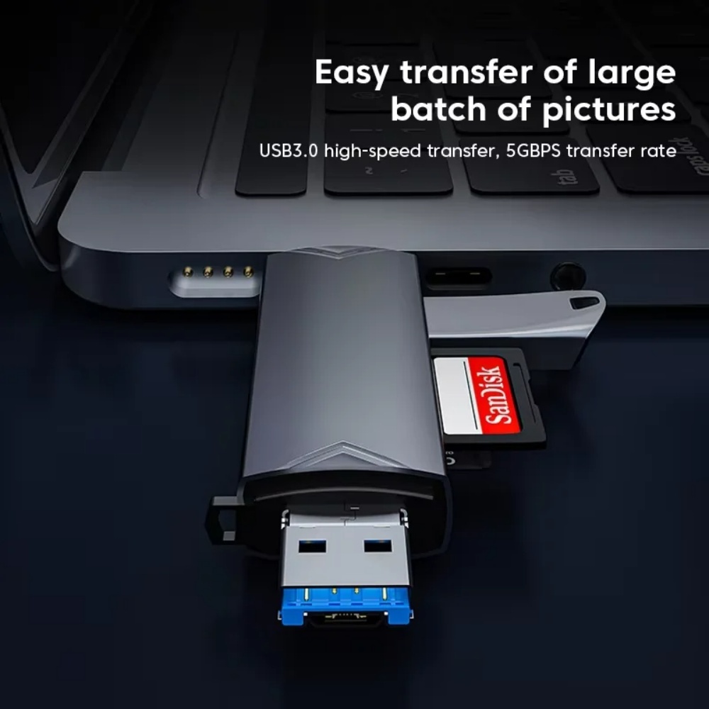 Lector de tarjetas USB 3.0 OTG - Sd Card Module reseña y precio