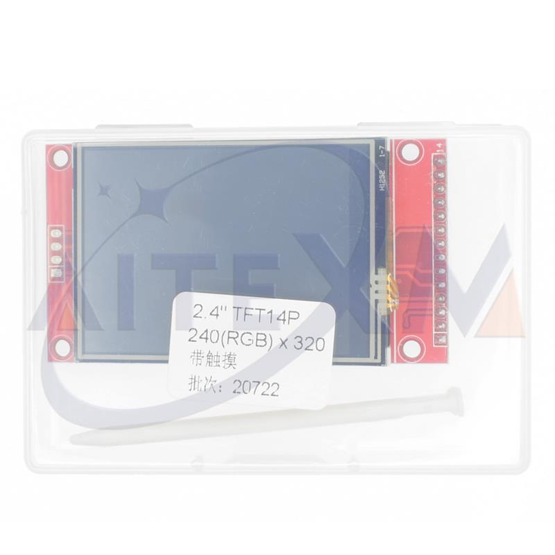 Pantalla serie SPI con táctil  - Ili9341 reseña y precio