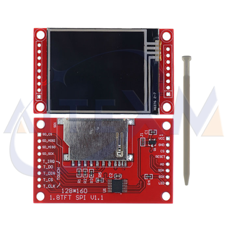 Pantalla serie SPI con táctil  - Ili9341 reseña y precio