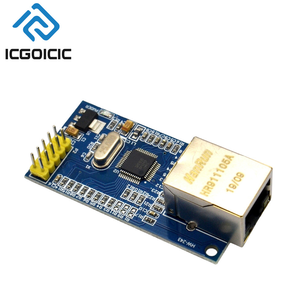 Módulo Ethernet W5500 – TCP/IP - Ethernet W5500 reseña y precio